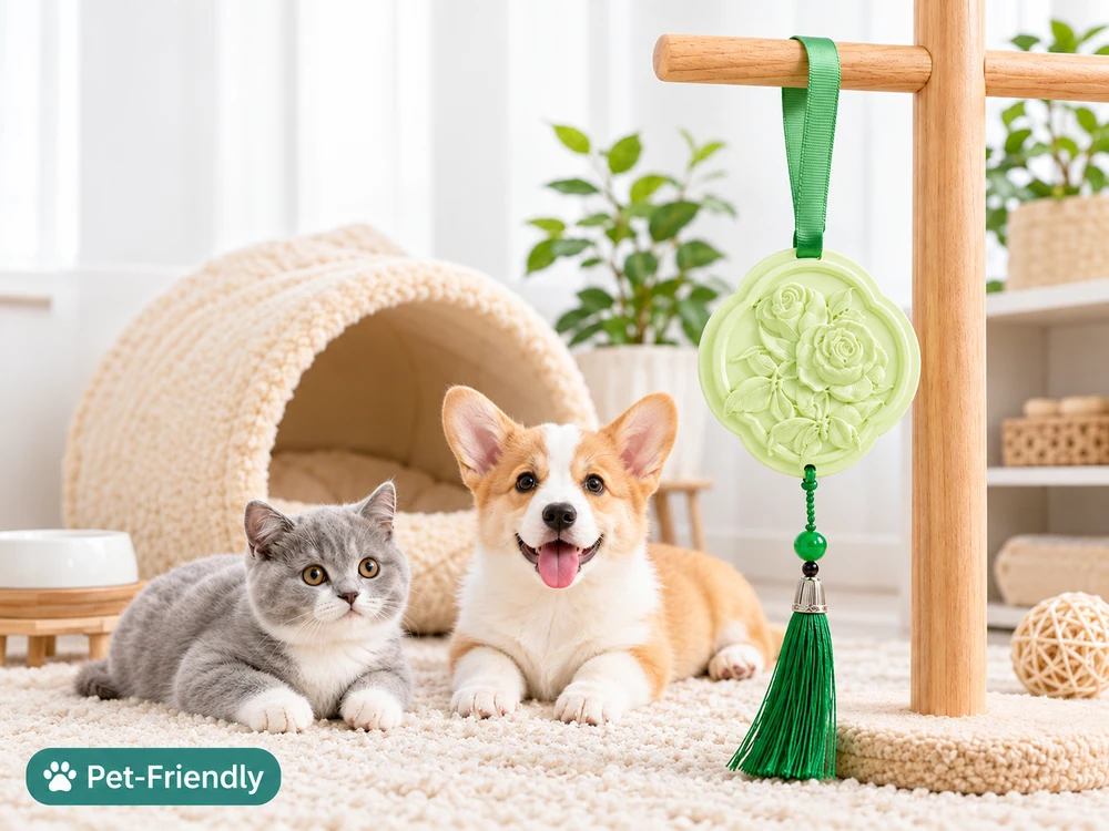 Pet-Friendly Rose Plaster Fragrance Hanger