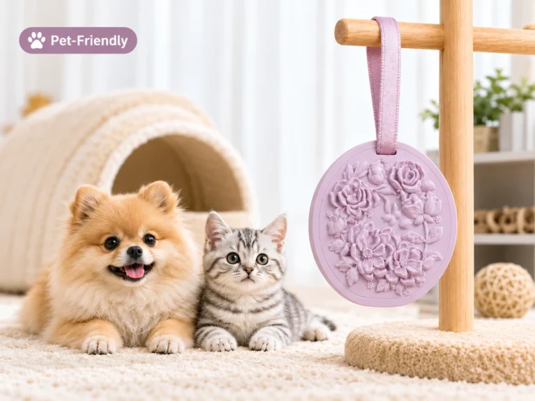 Pet-Friendly Tea Floral Plaster Fragrance Medallion