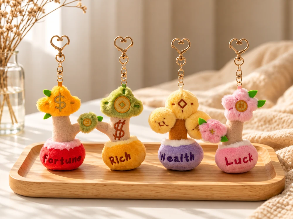 Plush Lucky Flowerpot Fragrance Hangers