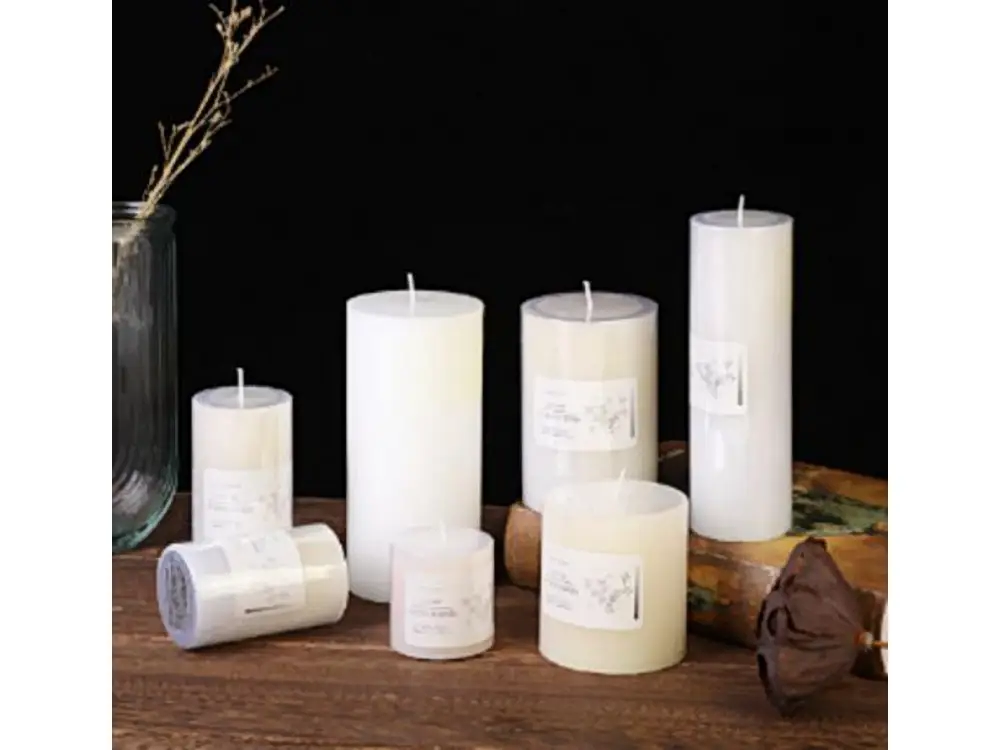 Scented Round Pillar Candle Collection