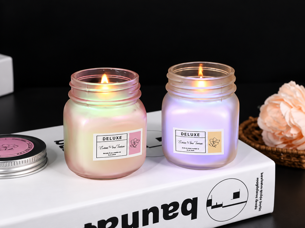 Sealed-Lid Glass Soy Candle