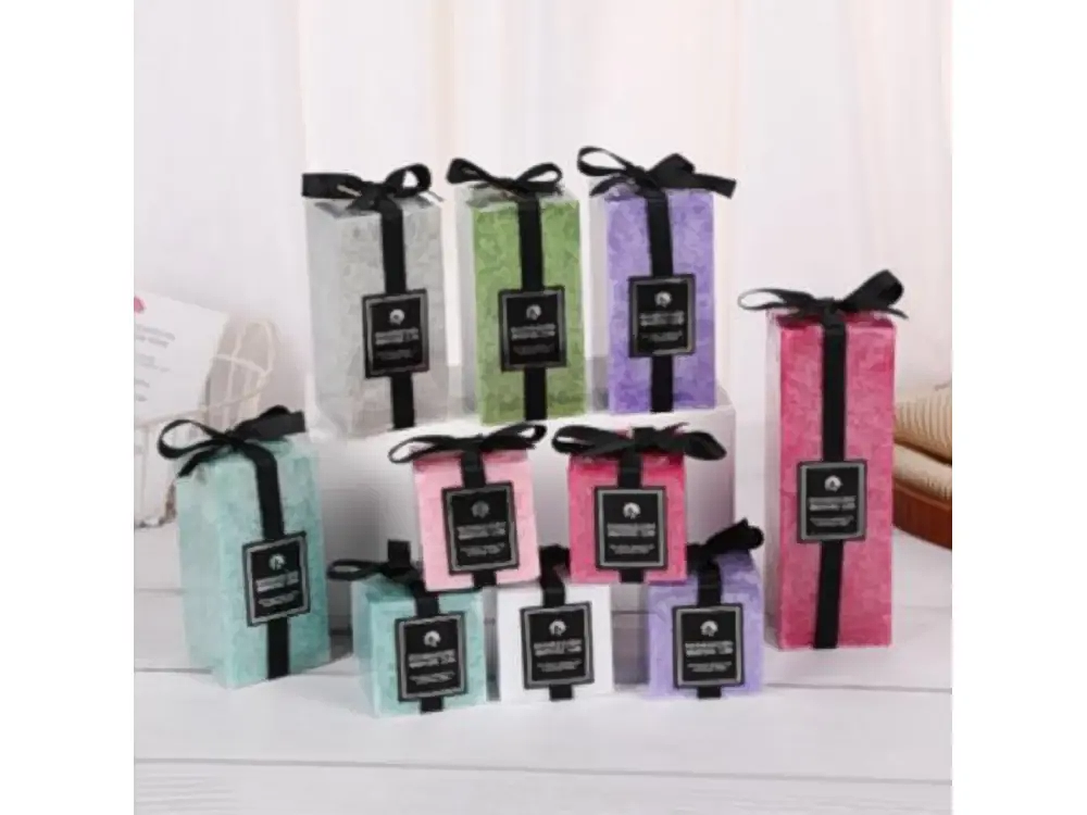 Square Crystal-Texture Scented Candle