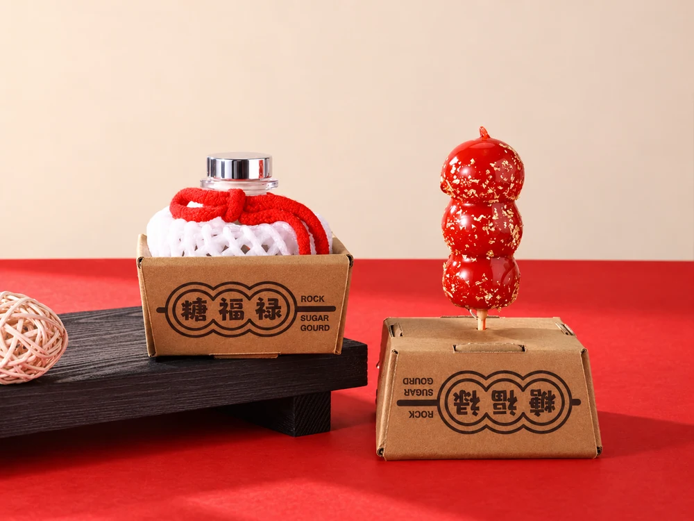 Tanghulu-Inspired Reed Diffuser and Candle Set