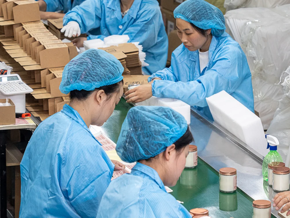 Packaging Workshop at OLFAY fragrance factory