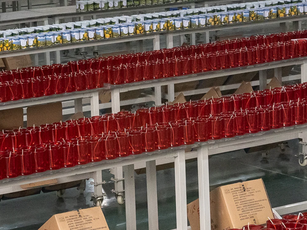 Quality Inspection at OLFAY fragrance factory