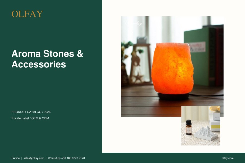 Aroma Stones & Accessories Catalog 2026 cover PDF cover
