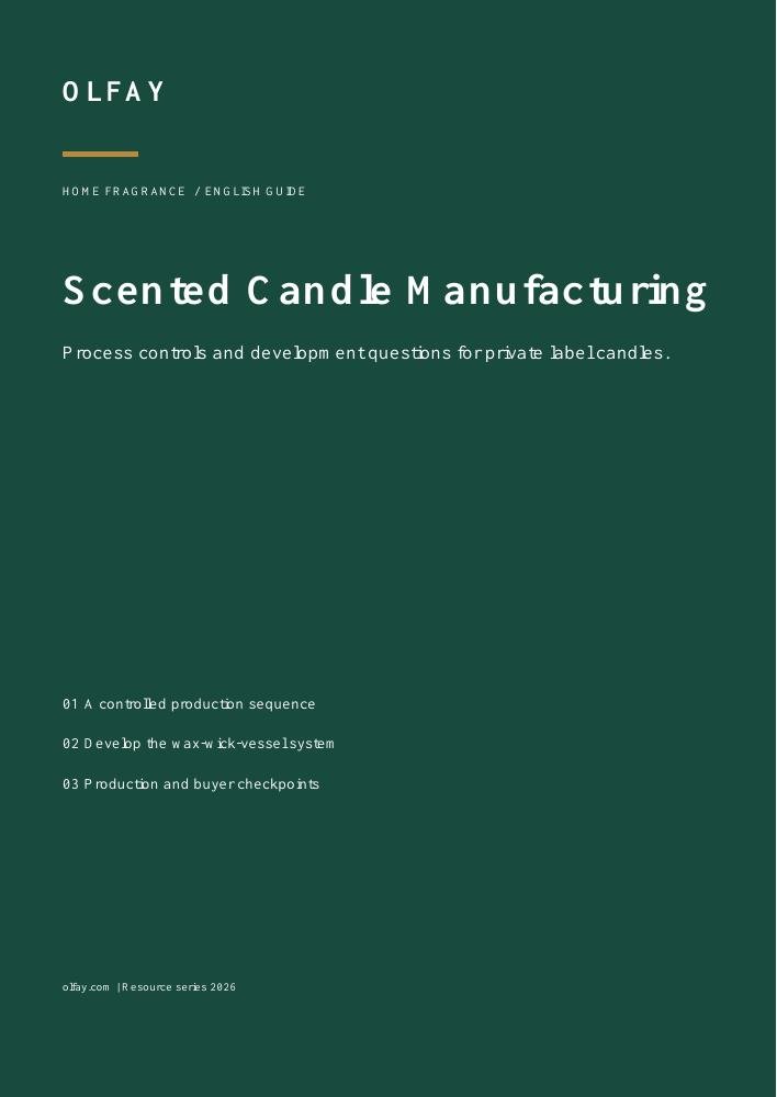 Scented Candle Manufacturing cover PDF cover